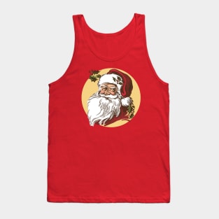 Santa Claus Portrait Tank Top